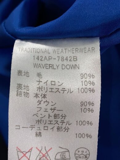 商品画像：WAVERLY DOWN WOOL/ダウンジャケット/38/ウール/NVY/142AP-7842B// 4