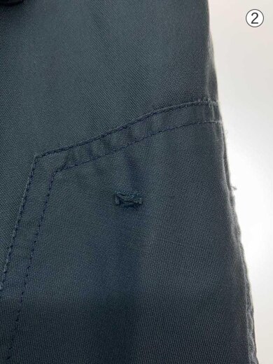 商品画像：コート/--/コットン/BLU/無地 6