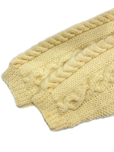 商品画像：ニット・セーター(厚手)/--/ウール/BEG 4