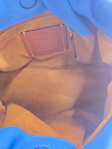 商品画像：ショルダーバッグ/レザー/BLU/E25201-CT763 6