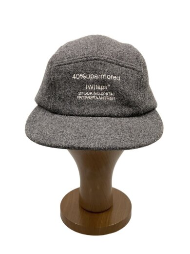 商品画像：キャップ/--/ウール/GRY/無地/メンズ/192HCDT-HT02// 1