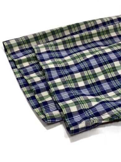 商品画像：半袖シャツ/S/コットン/BLU/ギンガムCK 4