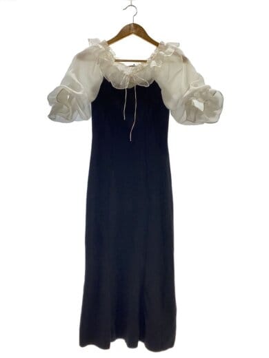 商品画像：半袖ワンピース/one/レーヨン/BLK/SWNO242075 1