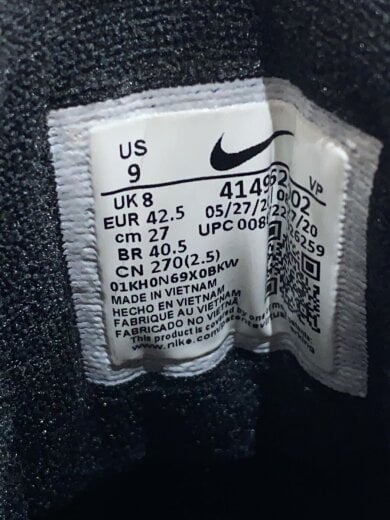 商品画像：ハイカットスニーカー/27cm/BLK/414962-002// 5