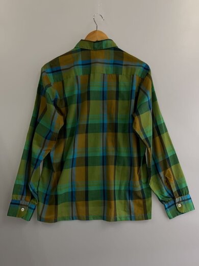商品画像：pennleigh/長袖シャツ/M/コットン/GRN/チェック// 2