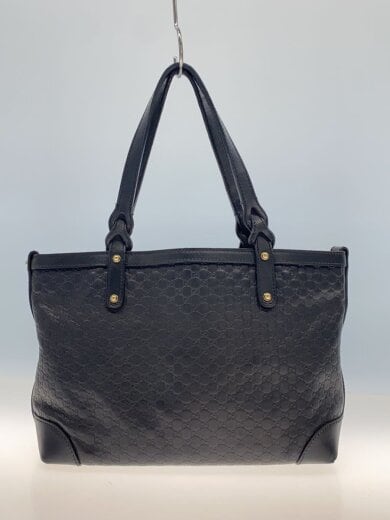 商品画像：トートバッグ_マイクログッチシマ/レザー/BLK// 3