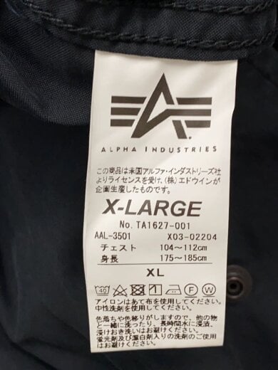 商品画像：M-65/モッズコート/XL/コットン/BLK/無地/TA1627-001// 4