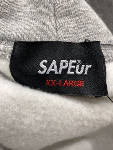 商品画像：パーカー/XXL/コットン/GRY/無地 3