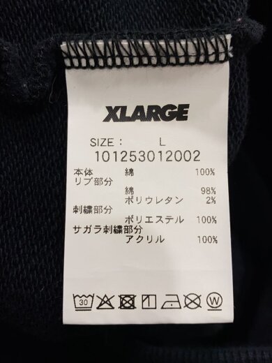 商品画像：スウェット/L/コットン/BLK/101253012002 4
