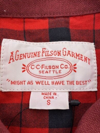 商品画像：ジャケット/S/コットン/ボルドー/20043 3