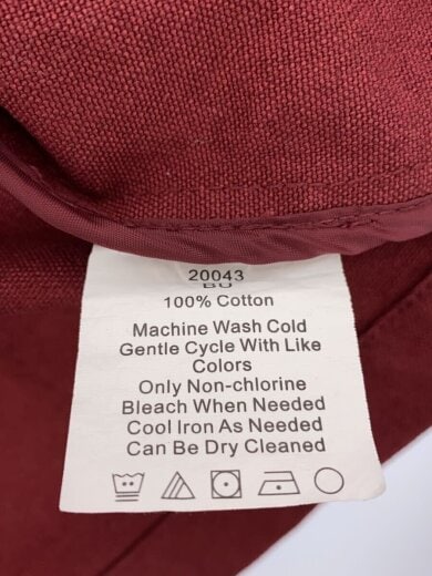 商品画像：ジャケット/S/コットン/ボルドー/20043 4