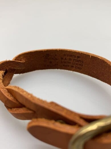 商品画像：ブレスレット/レザー/BRW/メンズ 2