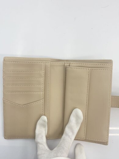 商品画像：2つ折り財布/--/BEG/無地/レディース/L098 4