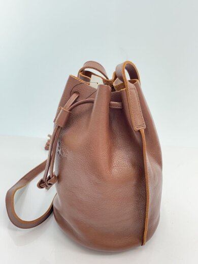 商品画像：ショルダーバッグ/レザー/BRW/無地 2