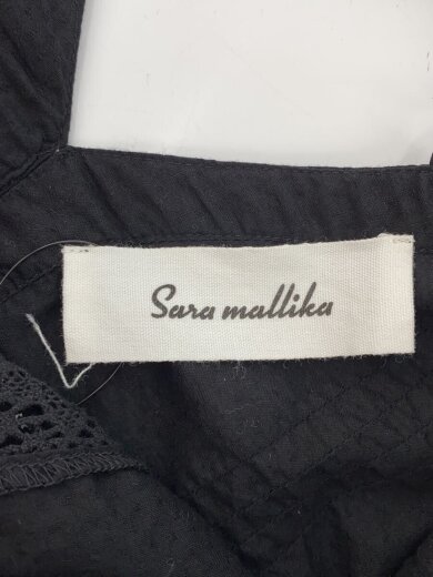 商品画像：長袖ブラウス/--/コットン/BLK/無地/020121SE1 3