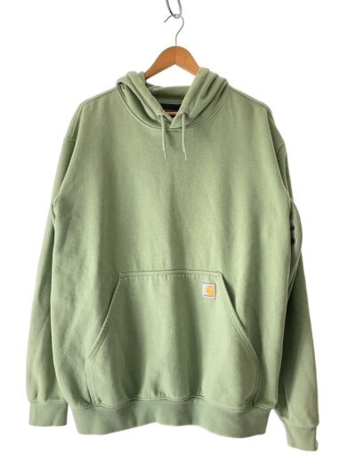商品画像：パーカー/L/コットン/GRN/無地/ts0288-m 1