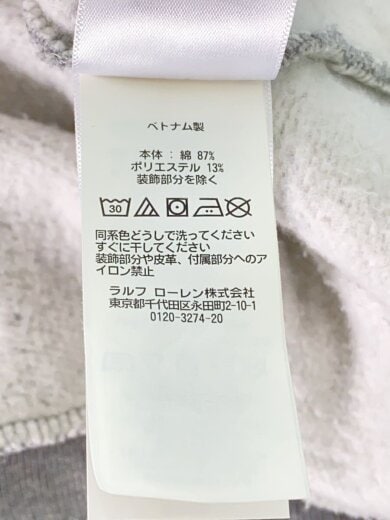 商品画像：スウェット/L/コットン/GRY// 4