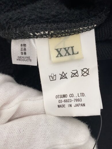 商品画像：パーカー/XXL/コットン/BLK/無地// 4
