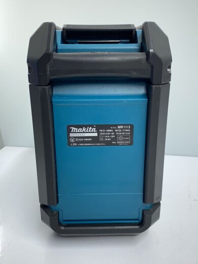 画像：makitaラジオ 充電式ラジオ MR113 [青]4