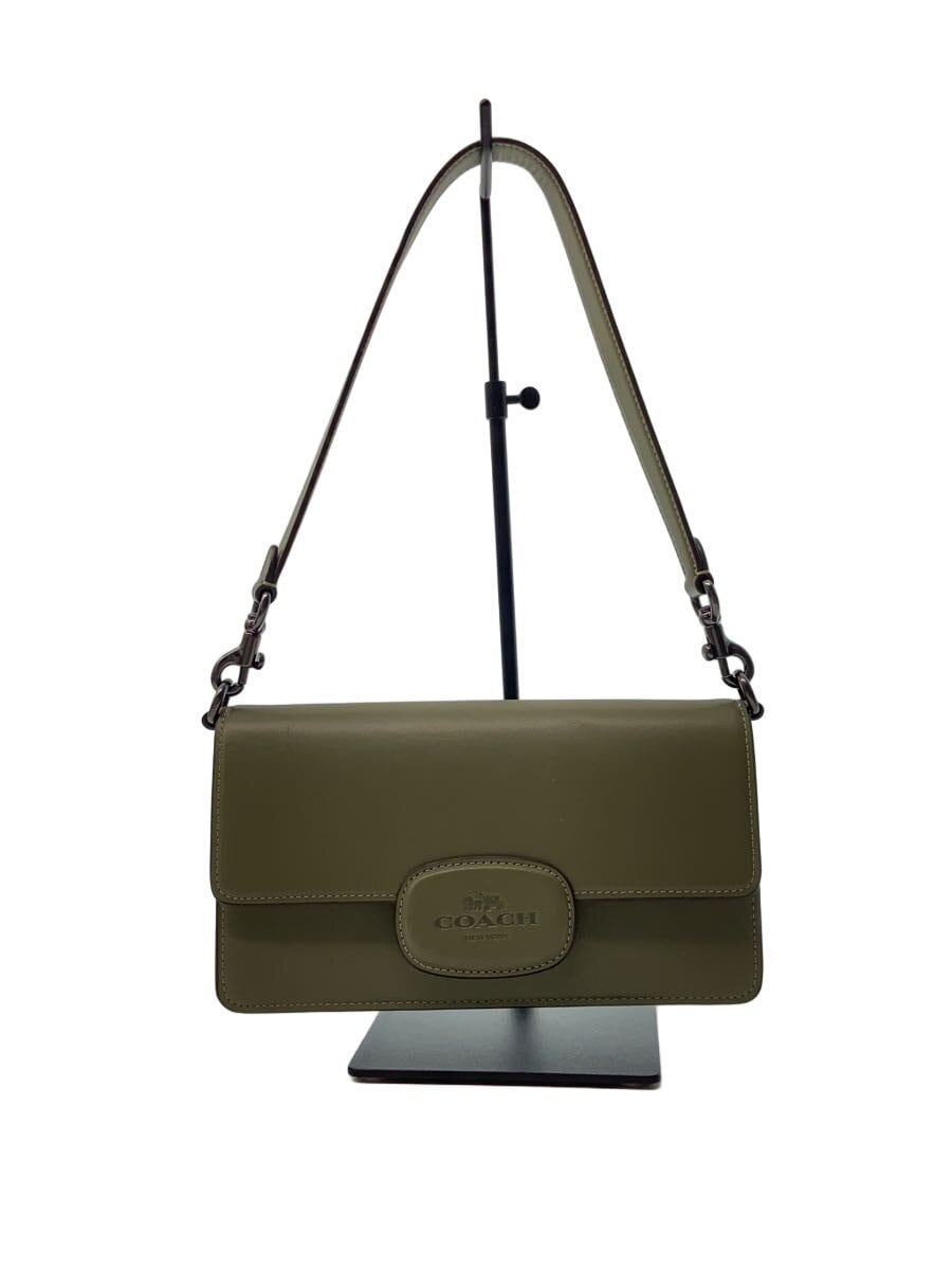 COACH / ショルダーバッグ/--/GRN/無地/CT851