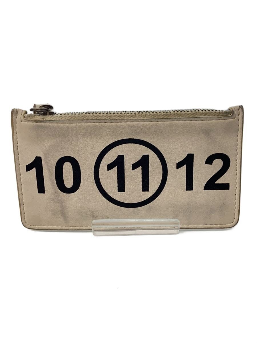 Maison Margiela / カードケース/レザー/WHT/レディース/S56UI0143 PS064