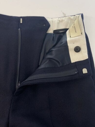 商品画像：テーパードスリムパンツ/36/ウール/NVY/1514-1-995494 3