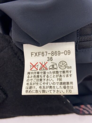 商品画像：スカート/36/ウール/BLK 5