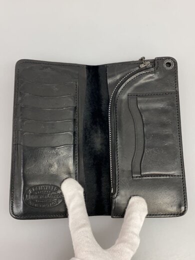 商品画像：長財布/レザー/NVY/メンズ 4