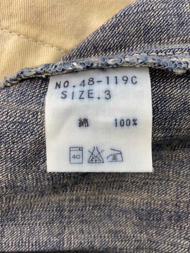 商品画像：テーラードジャケット/3/コットン/IDG 5