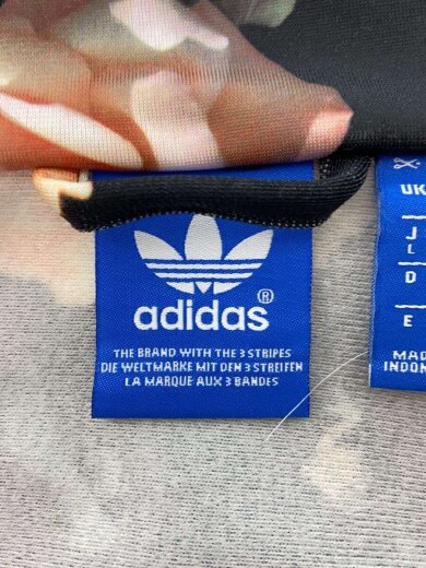 商品画像：トラックジャケット/ジャージ/L/ポリエステル/BLK/花柄/F78292 3