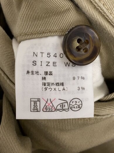 商品画像：フィールドパンツ/ボトム/WS/コットン/BEG/無地/NT5401N/使用感有/レディース 5