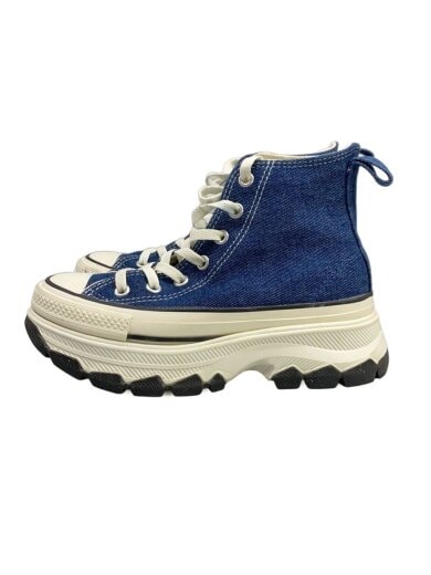 商品画像：ハイカットスニーカー/22.5cm/BLU/1SE072 1