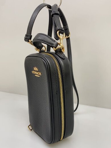 商品画像：ショルダーバッグ/レザー/BLK/CB854 2