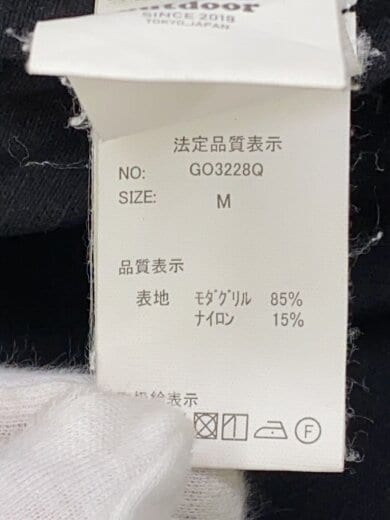 商品画像：オーバーオール/M/コットン/BLK/無地/GO3228Q/火遊び本気ビッグベンオーバーオール 5