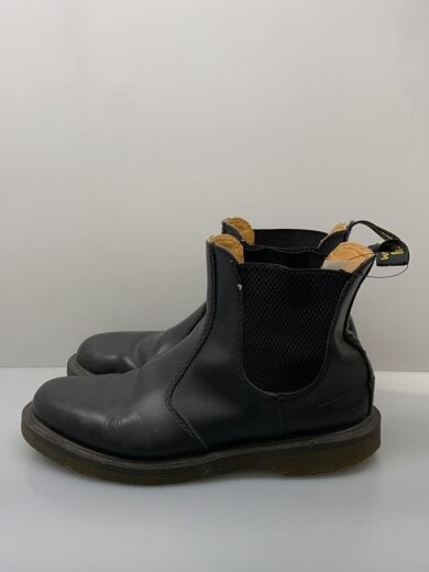 商品画像：サイドゴアブーツ/UK9/BLK/レザー/10297/ソール穴・ゴア伸び有 1