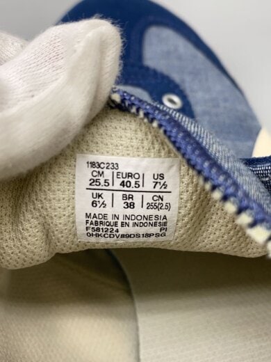 商品画像：ローカットスニーカー/25.5cm/BLU/F581224 5