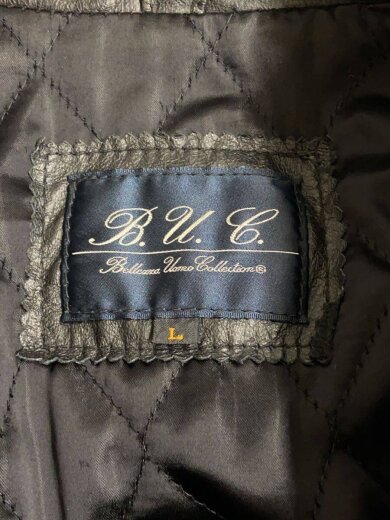 商品画像：B.U.C./レザージャケット・ブルゾン/L/レザー/BLK/3462// 3