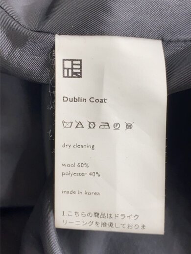 商品画像：Dublin coat/ダブリンコート/--/ウール/BLK// 4