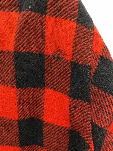 商品画像：ネルシャツ/M/--/RED/チェック/リペア 5