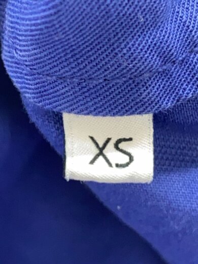 商品画像：ガーメントコットンボーイフィットオーバーシャツ/XS/コットン/BLU/無地// 4