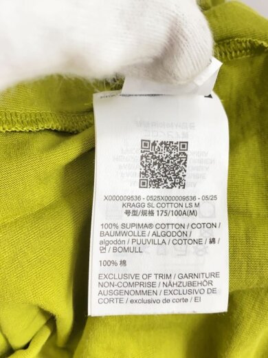 商品画像：KRAGG SL COTTON LS/長袖Tシャツ/M/コットン// 4