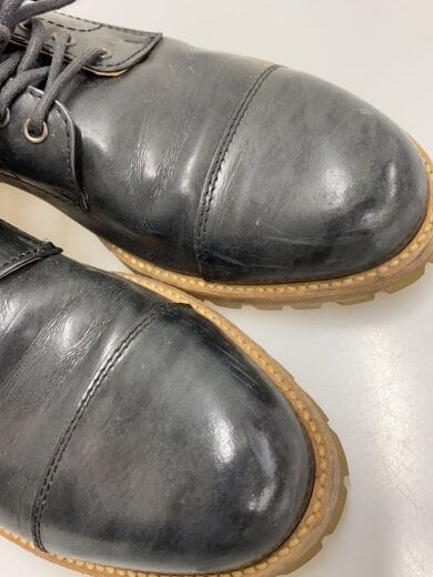 商品画像：ダービーシューズ/42/BLK/レザー/ストレートチップ/vibramソール/スレキズ・シワ有// 6
