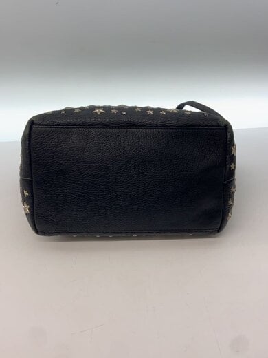 商品画像：トートバッグ/レザー/BLK/スタースタッズ/スレ使用感ダメージ有 4