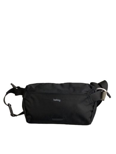 商品画像：LITE SLING/ウエストバッグ/ナイロン/BLK/無地// 1