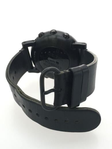 画像：SUUNTOSUUNTO◆腕時計/デジタル/レザー/BLK/SUUNTO ESSENTIAL CARBON4