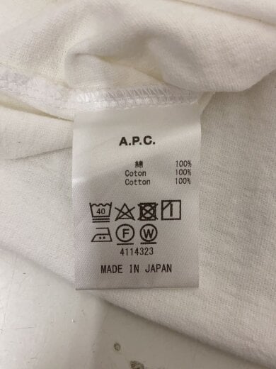 商品画像：Tシャツ/XS/コットン/WHT 4