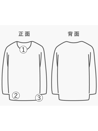 商品画像：Tシャツ/XS/コットン/WHT 9