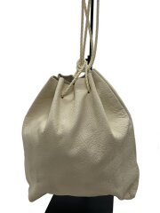 ショルダーバッグ/豚革/BEG