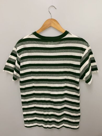商品画像：Tシャツ/S/コットン/GRN/ボーダー 2