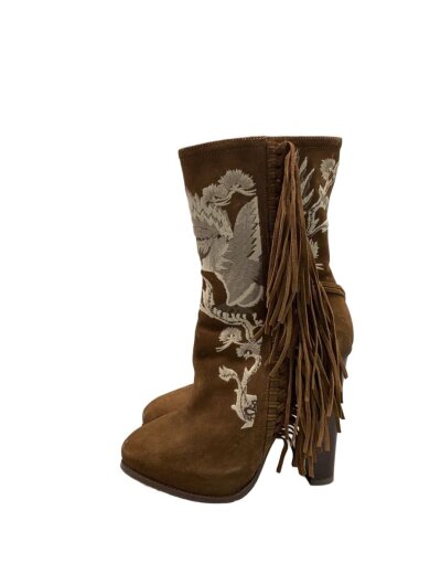 商品画像：ブーツ/35.5/BRW/スウェード/587721 1